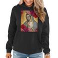 Our Lady Of Guadalupe Rose Blessed Mother Mary Catholic Women Hoodie