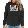 I Love My Short Cougar Girlfriend I Heart My Cougar Gf Women Hoodie