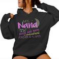 My Nana Loves Me To The Moon And Back Infinity And Beyond Women Hoodie