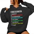 My Perfect Day Butterfly Watching Women Hoodie