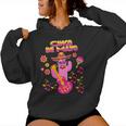 Pink Mexican Cactus With Guitar Dance In Cinco Mayo Party Women Hoodie