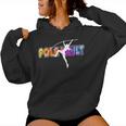 Pole Vault Girl Fun Pole Vaulting For Your Vaulter Women Hoodie