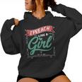 I Preach Like A Girl For Pastors And Preachers Women Hoodie