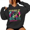 Promoted To Big Sister Leveling Up To Big Sis Women Hoodie