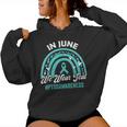 Ptsd Awareness In June We Wear Teal Men Women Hoodie