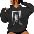 Punk Rock 80'S Concert Mixtape Vintage Women Hoodie