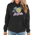 Retro 80S 90S Nurse Life Nursing School Camping Trendy Women Hoodie