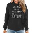 Rockin The Horse Mom And Aunt Life Unique Horse Lovers Women Hoodie