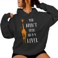 Safari Africa Zoo Animal Giraffe Women Hoodie