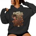 Sagittarius Queen I Am Stronger Birthday Black Women Women Hoodie