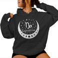 Signo Del Horóscopo Del Zodiaco De Capricornio Tarot Astrológico Cuello Sudadera con capucha para mujer