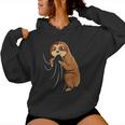 Sloth Lovers Children's Girls Women's S Kapuzenpullover für Damen