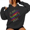 St Pete Pride Gay Pride Lgbtq Rainbow Palm Trees Women Hoodie