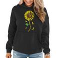 You Are My Sunshine Dinosaur Rex Sunflower Dino Hippie Women Hoodie