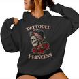 Tattooed Princess Cute Tattoo Women Hoodie