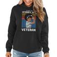 I Am Veteran Not Veterans Wife African American Veteran Girl Women Hoodie