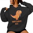 Vinosaurus Rex inosaur Wine Dino -Inosaursine Kapuzenpullover für Damen