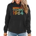 Vintage 1964 60Th Birthday 60 Year Old Retro Women Hoodie