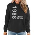 Vintage 1988 36 Years Old 36Th Birthday Women Hoodie