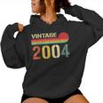 Vintage 2004 20 Year Old 20Th Birthday For Women Women Hoodie