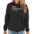 Vintage Aunt Godmother Legend Auntie Women Hoodie