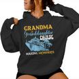 Vintage Grandma Granddaughter Cruise 2024 Memories Women Hoodie