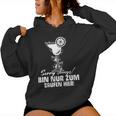 Women's Beer Drinking Beer Fun Drinking Malle Beer Drinker Kapuzenpullover für Damen