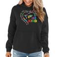 In A World Anything Be Kind Unity Day Heart Anti Bullying Women Hoodie