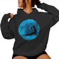 Zen Meditation Yoga Woman Silhoutte Women Hoodie