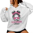 5Th Grade Graduation Little Miss 5Th Grade Grad 2024 Women Hoodie