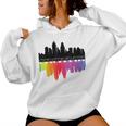 Cincinnati Ohio Lgbtq Gay Pride Rainbow For Women Women Hoodie