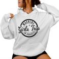 Girls Trip 2023 Warning Vacation Outfit Matching Group Women Hoodie