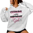 Grandma Of The Birthday Girl Mouse Family Matching Women Hoodie