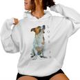 Jack Russell Terrier Mama Papa Damen Herren Kinder Liebe Hund Kapuzenpullover für Damen