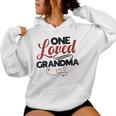 Love My Grandma One Loved Grandma Women Hoodie