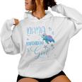 Nana Of The Birthday Girl Turtle Family Matching Party Squad Women Hoodie