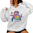 Nana Turtle Nana Life Sea Turtle Women Hoodie