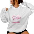 Niños Big Sister Loading 2024 Promocionado A Hermana Mayor 2024 Sudadera con capucha para mujer