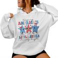 Pediatric Nurse 4Th Of July Little Stars Shining Bright Women Hoodie