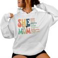 She Is Mom Christian Bible Verse Religious Mother's Day Women Hoodie