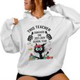 This Teacher Survived 2024 School Year Teacher Graduation Women Hoodie