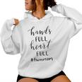 Twin Mom Divertido Humor Regalo Gemelos Mamá Madre Sudadera con capucha para mujer