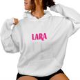 Women's Best Lara Der Welt Personalised First Name Kapuzenpullover für Damen