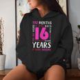 16Th Birthday Girl Daughter Niece Age 16 Year Old Women Hoodie Gifts for Her