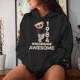 40Th Birthday 1984 Original Awesome Teddy Bear Women Hoodie Gifts for Her