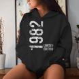 42Nd Birthday 42 Years Old Man Woman Vintage 1982 Women Hoodie Gifts for Her