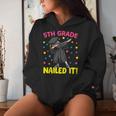 5Th Grade Nailed It Dabbing Girl 5Th Grade Graduation Women Hoodie Gifts for Her