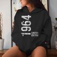 60Th Birthday 60 Years Old Man Woman Vintage 1964 Women Hoodie Gifts for Her