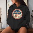 9 Years Old Vintage 2016 9Th Birthday Decoration Women Women Hoodie Gifts for Her