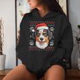 Appenzeller Nikolausmütze Weihnachten Lustig Hund Mama Papa Kapuzenpullover für Damen Geschenke für Sie